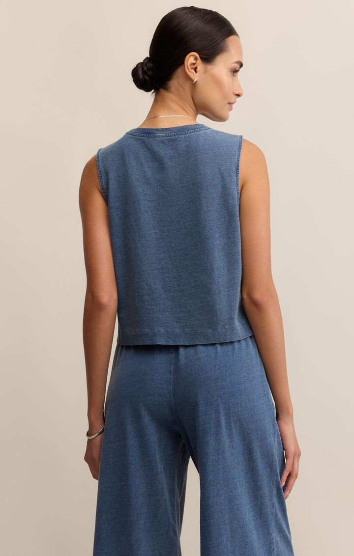 SLOANE JERSEY MUSCLE TANK