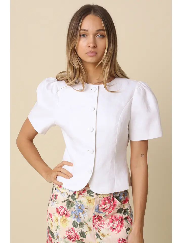 NATALY PUFF SLEEVE BLOUSE