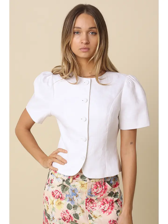 NATALY PUFF SLEEVE BLOUSE