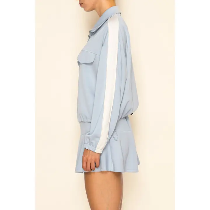 JACKET & SKIRT TRACK SET