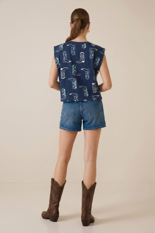 BOOT PRINT TOP
