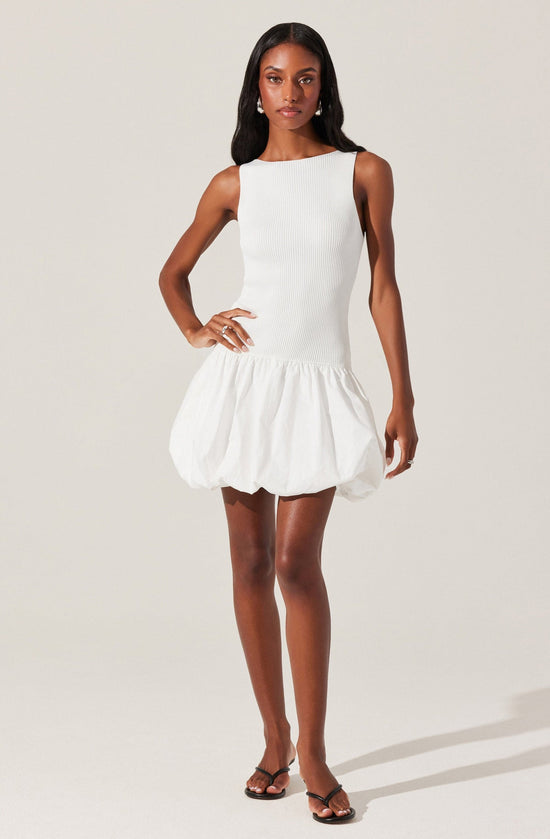 NETTIE SLEEVELESS SWEATER DRESS