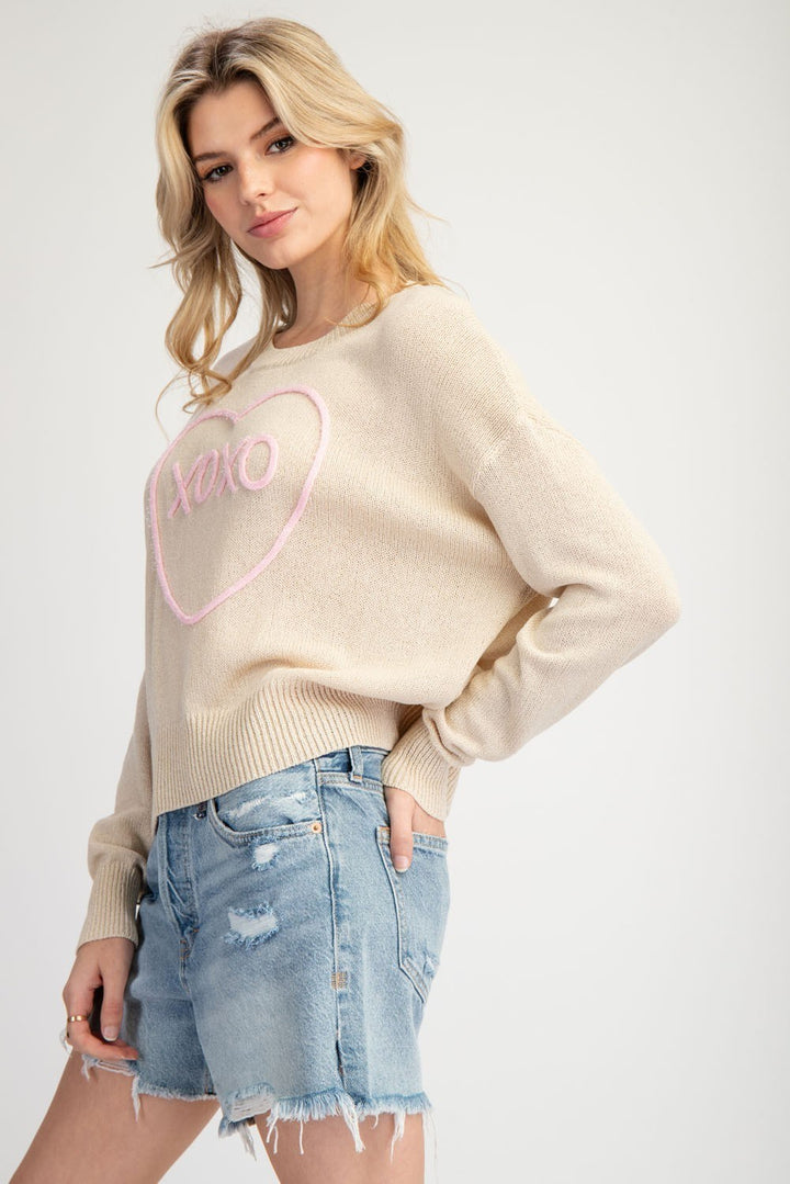 XOXO HEART SWEATER