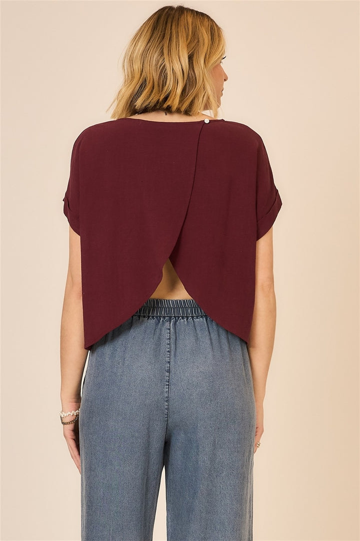 DOLMAN OPEN BACK TOP
