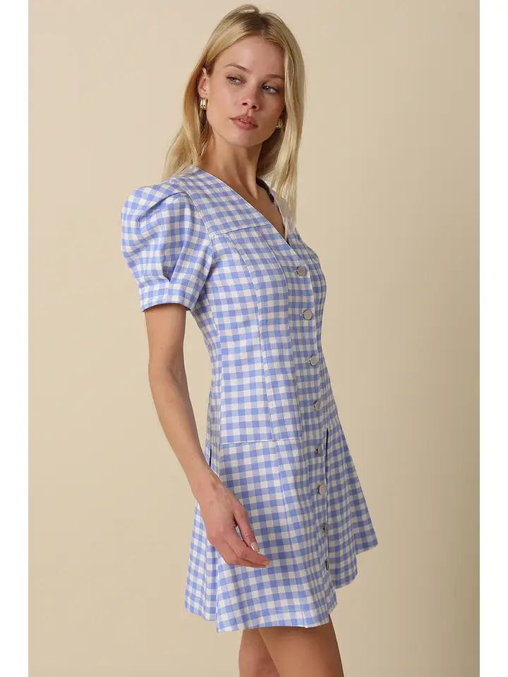 SERENA GINGHAM DRESS
