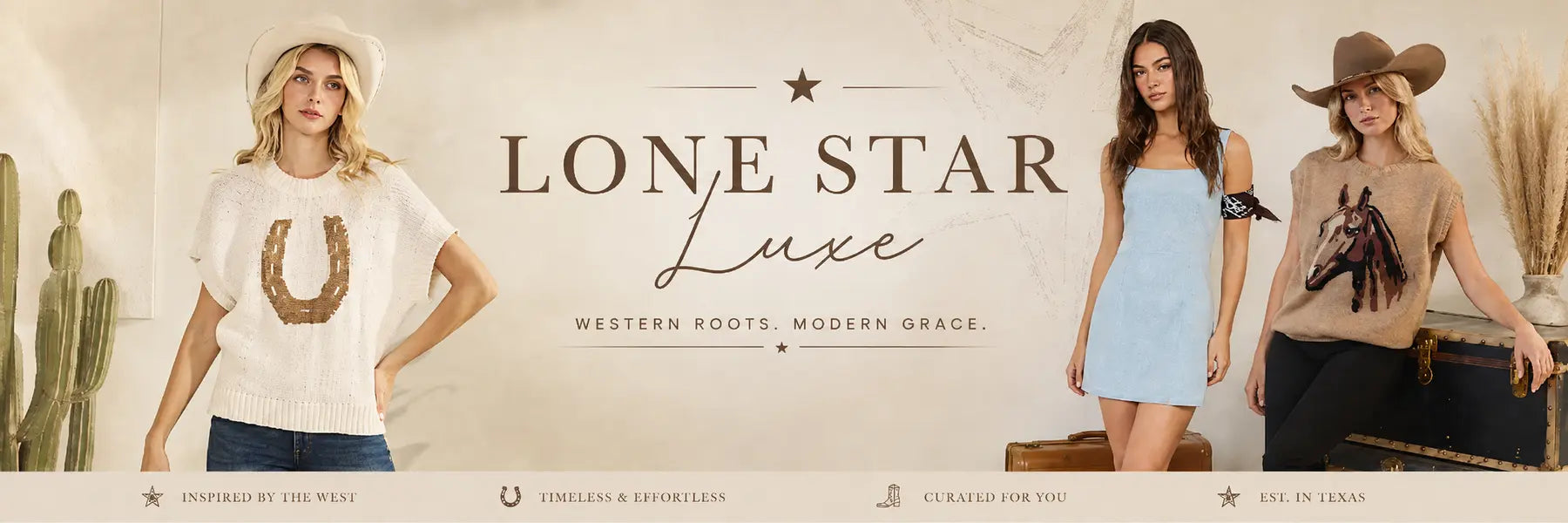 Lone Star Luxe homepage banner