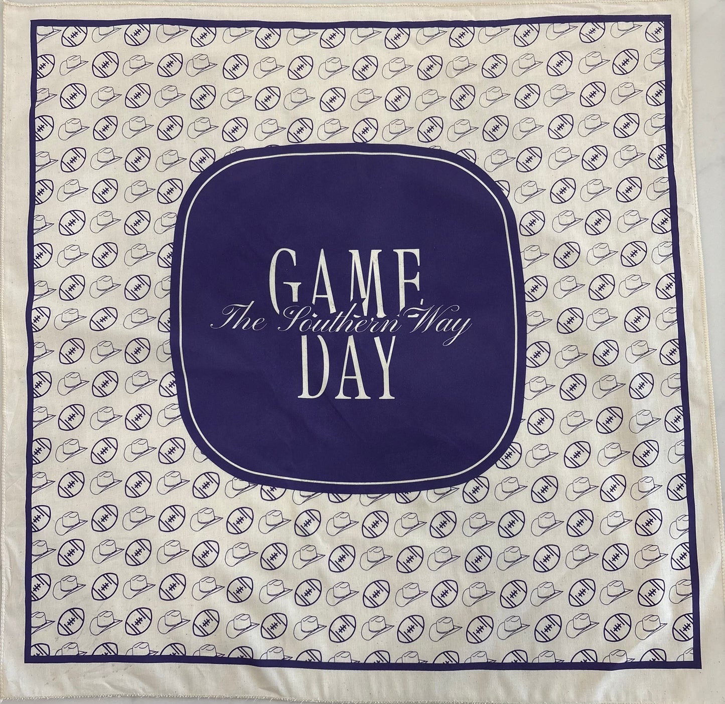 PURPLE GAMEDAY BANDANA