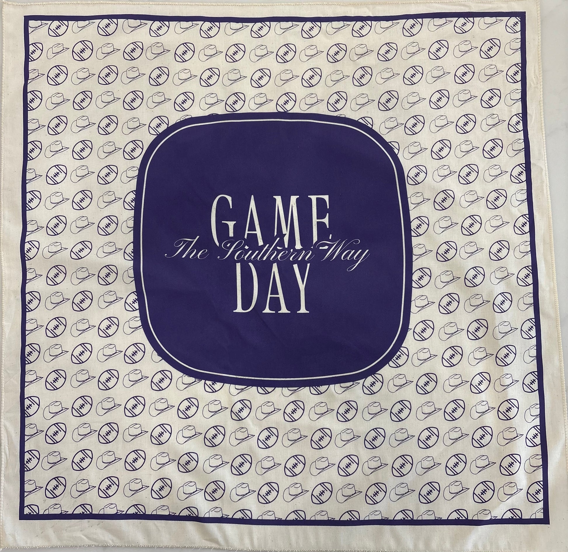 PURPLE GAMEDAY BANDANA