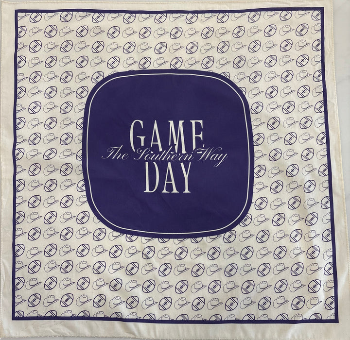 PURPLE GAMEDAY BANDANA