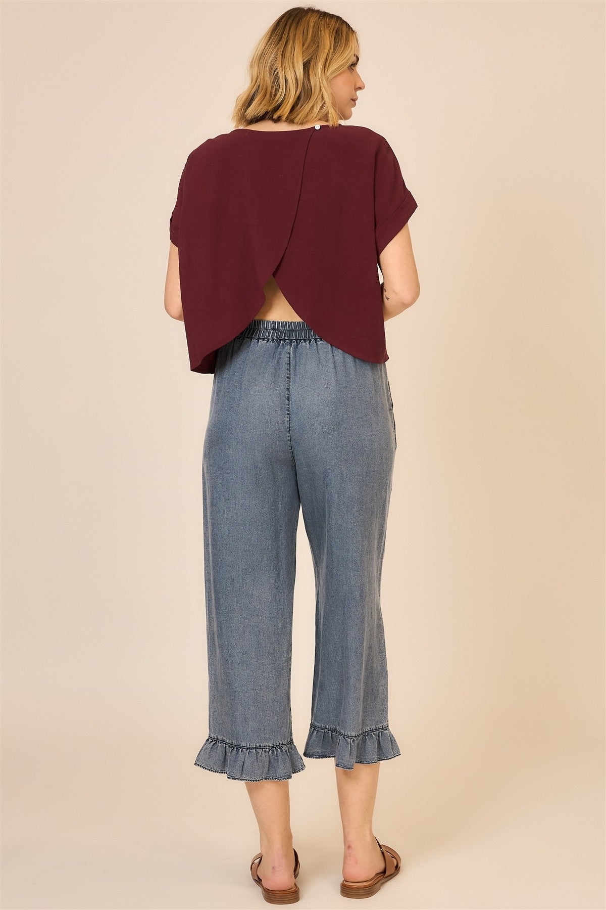 DOLMAN OPEN BACK TOP