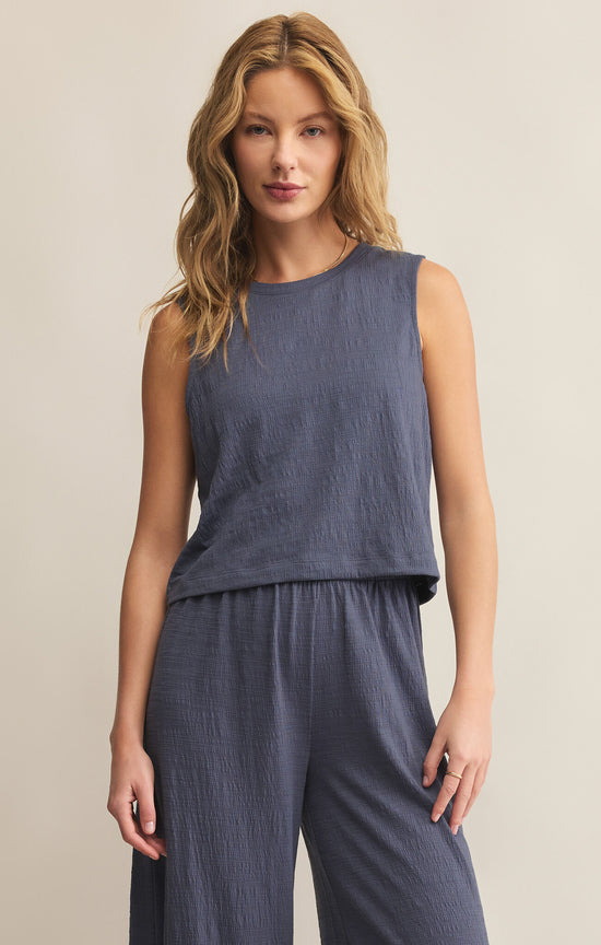 SLOANE TEXTURED TOP