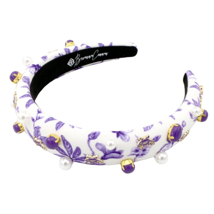 TCU FLORAL TOILE HEADBAND
