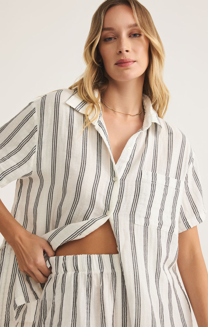 SEASCAPE BUTTON UP SHIRT