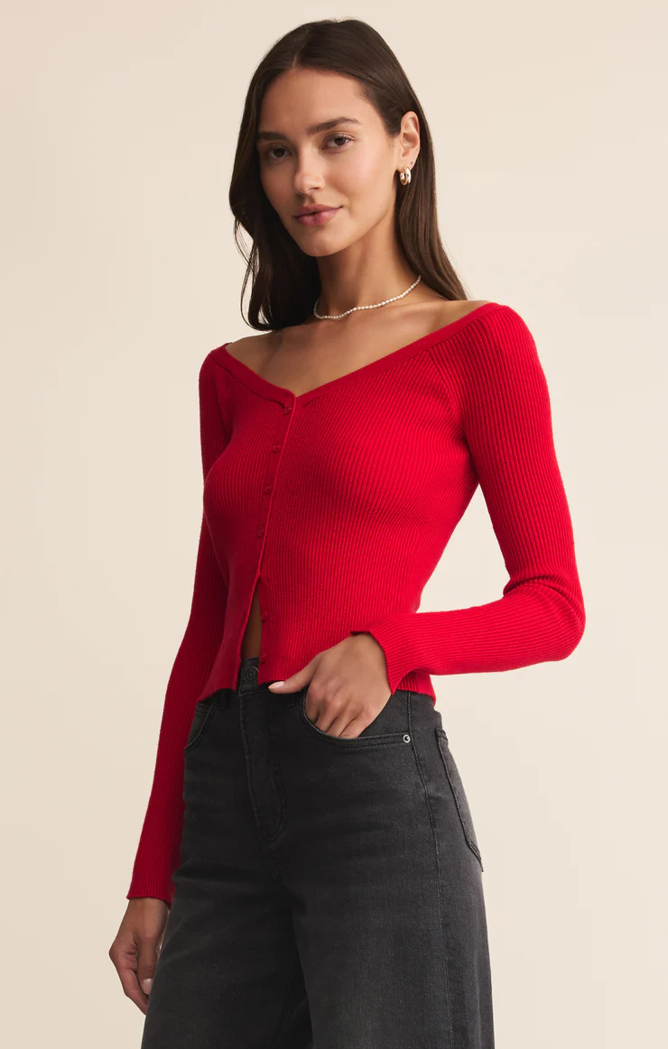 JOVY OFF SHOULDER SWEATER