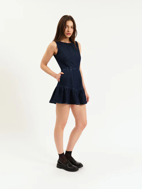 LAUREL RUFFLE DRESS