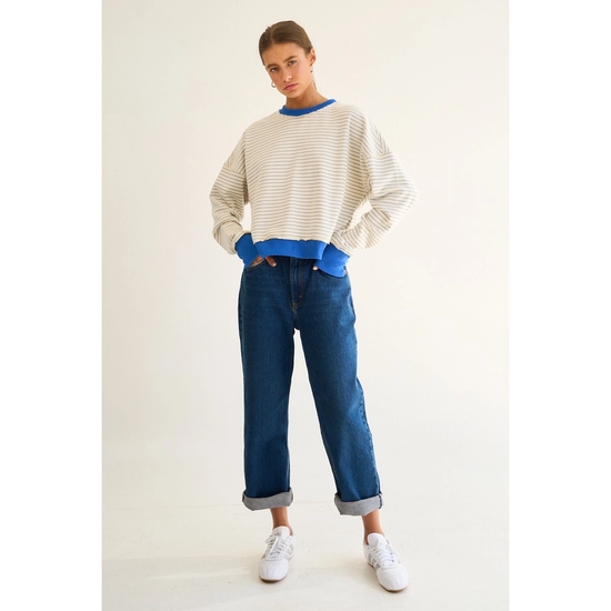 BACK CROSS SWEATSHIRT