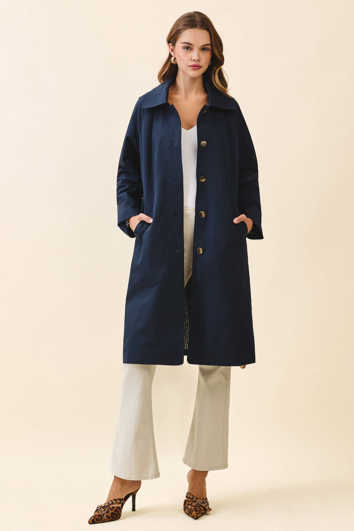 Longline Trench Coat