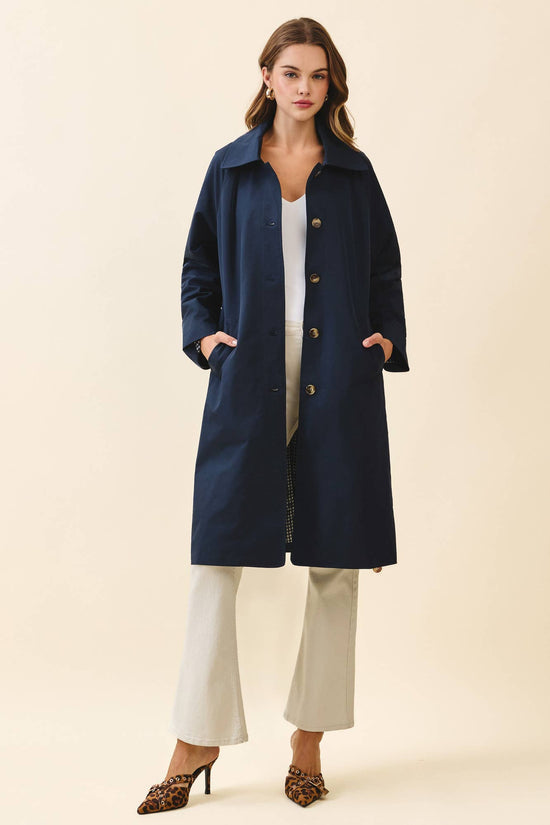 Longline Trench Coat