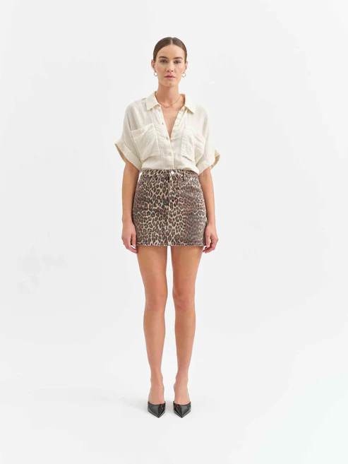 MALIBU MID RISE MINI SKIRT