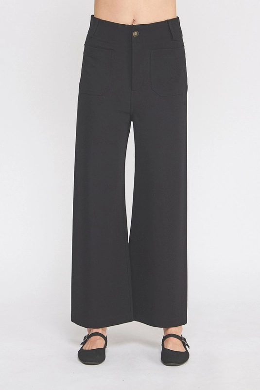 FRONT POCKET DETAIL TROUSERS