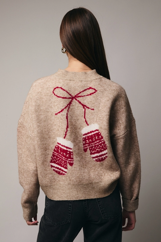 "WINTER MITTEN" SWEATER