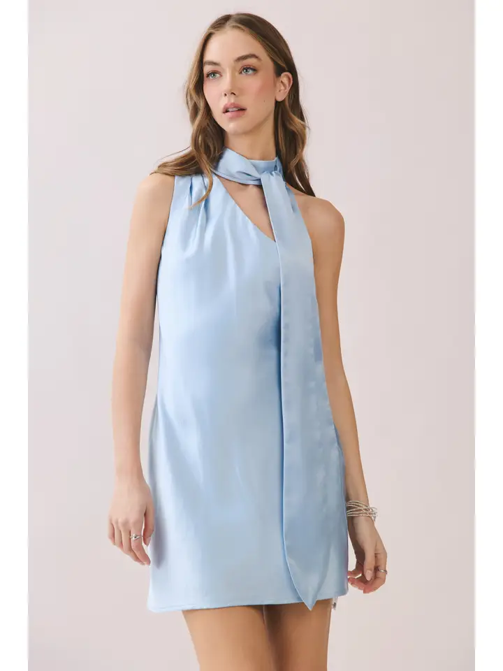 ONE SHOULDER MINI DRESS