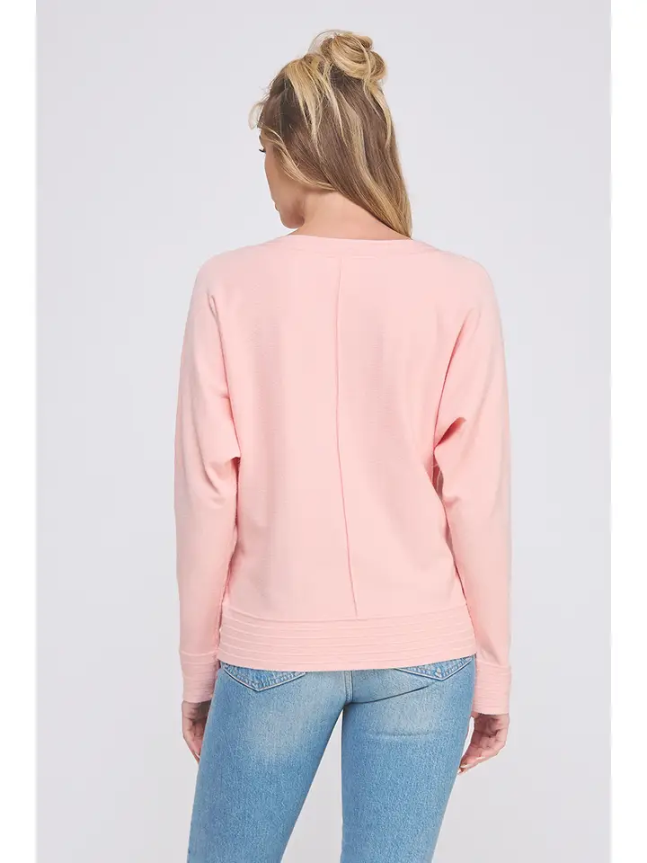 DETAILED VNECK SWEATER