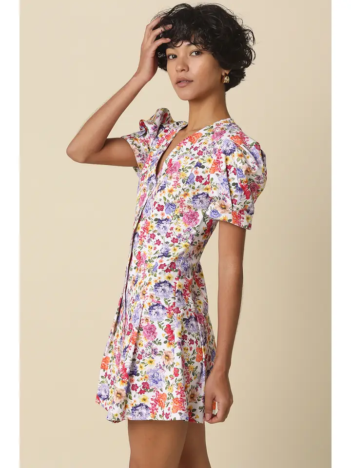 NICOLE FLORAL DRESS
