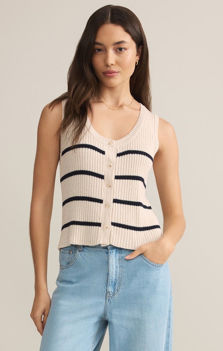 SYCAMORE STRIPE VEST TOP