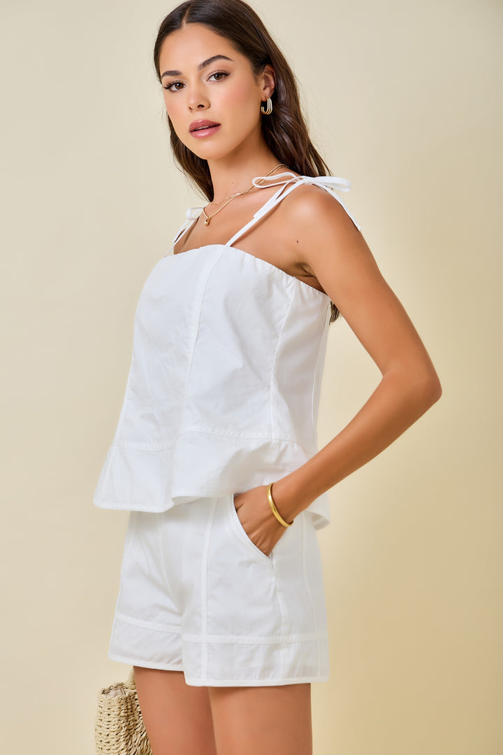 Poplin Cami Top