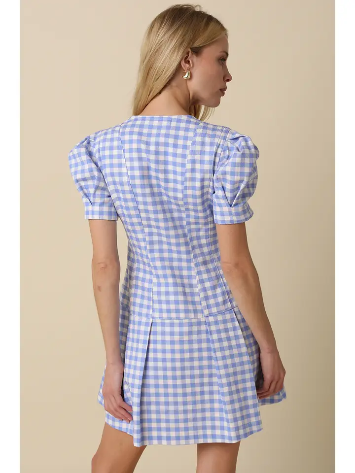 SERENA GINGHAM DRESS
