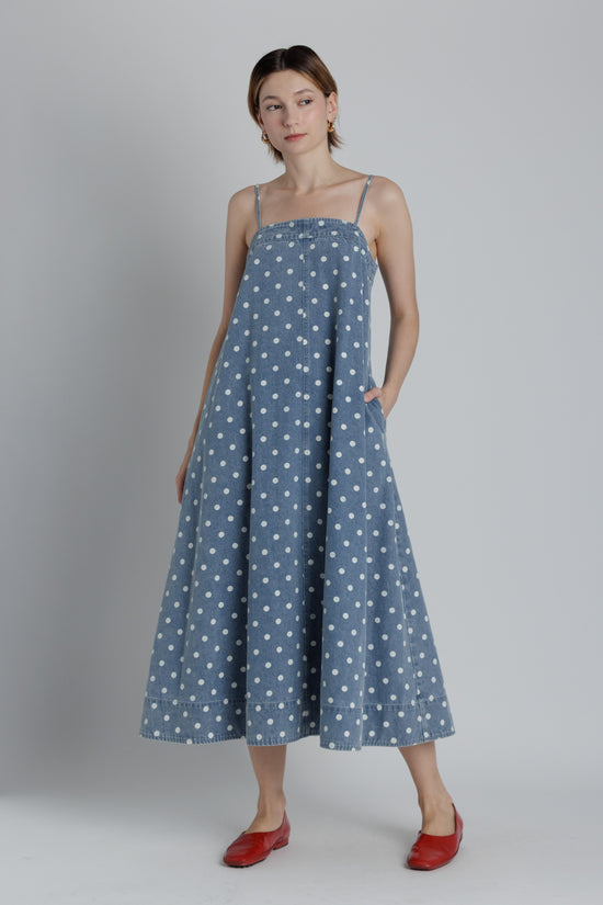 POLKA DOT ALINE MIDI DRESS