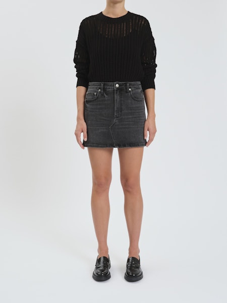 MALIBU MID RISE MINI SKIRT
