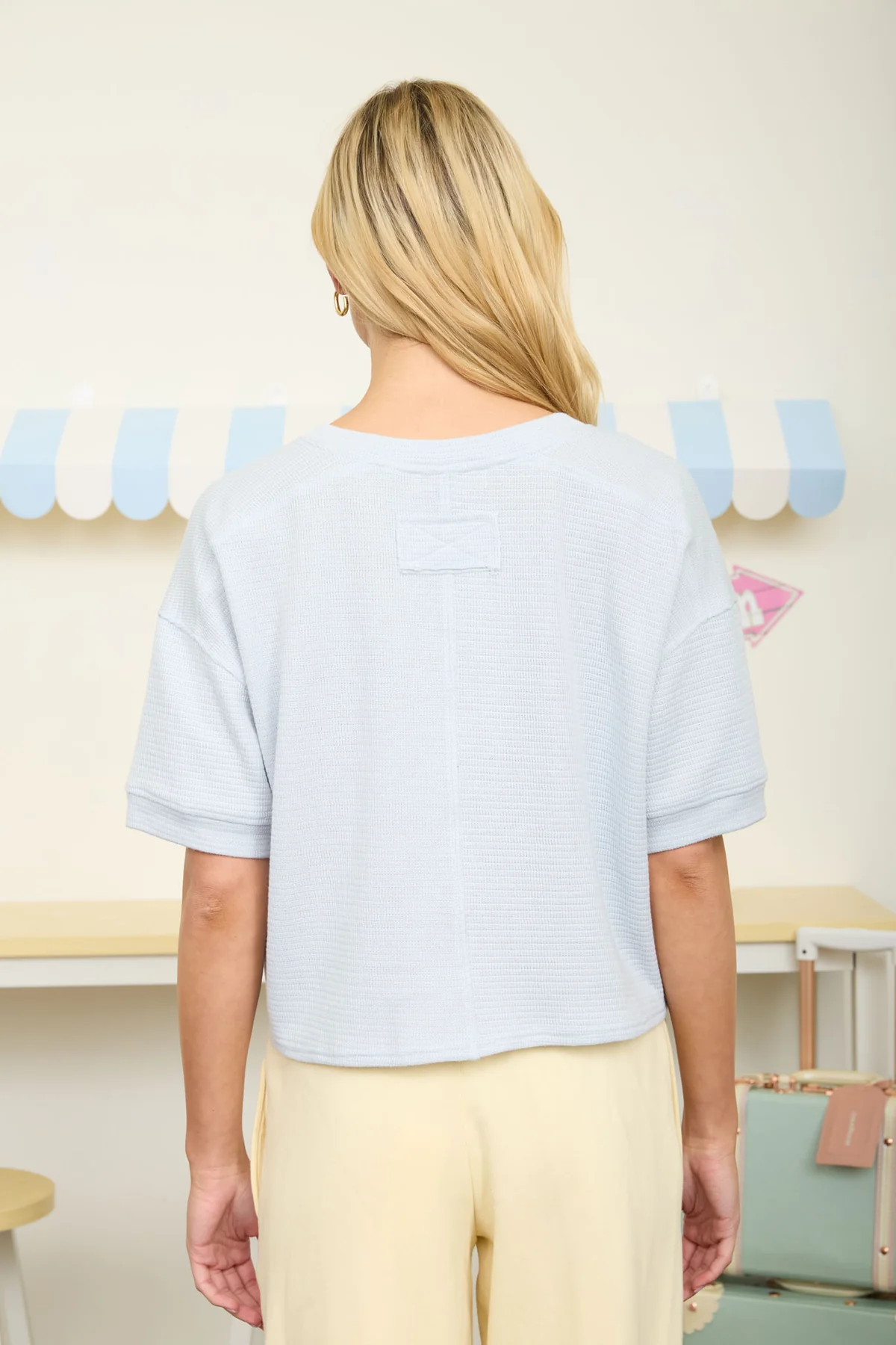 TEXTURED KNIT SHORT SLEEVE CARDIGAN