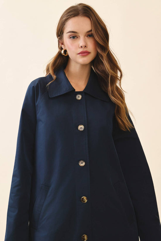 Longline Trench Coat
