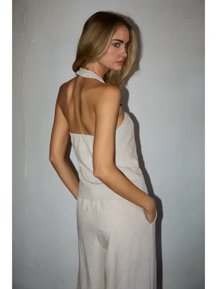 HALTER VEST TOP