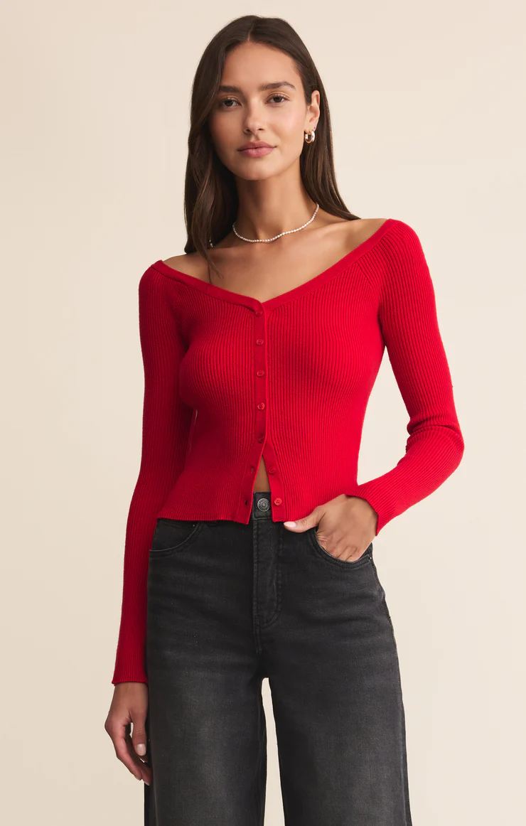 JOVY OFF SHOULDER SWEATER