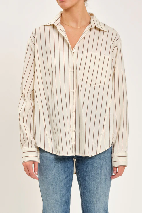 THE BOYFRIEND BUTTON UP SHIRT
