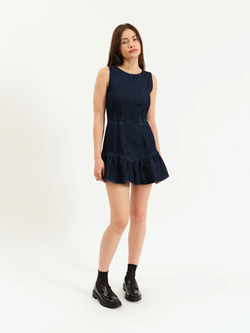 LAUREL RUFFLE DRESS