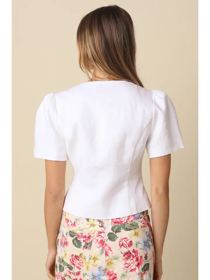 NATALY PUFF SLEEVE BLOUSE