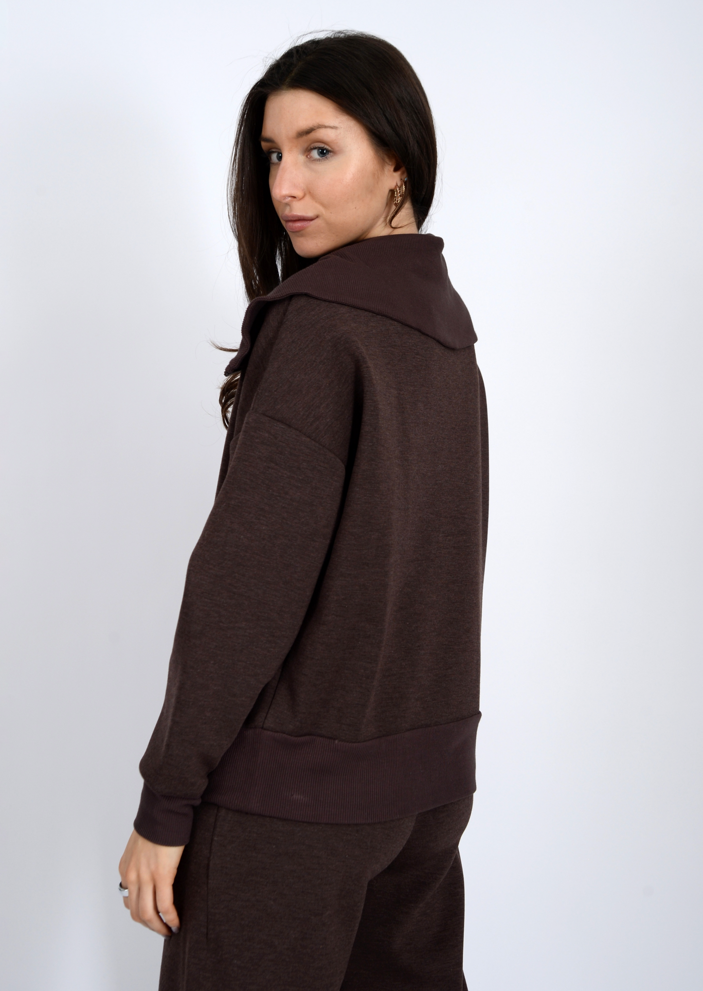 SEAN SOFT KNIT 1/2 ZIP PULLOVER