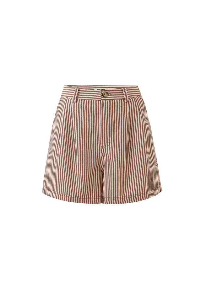 PERRETTE STRIPED SHORTS