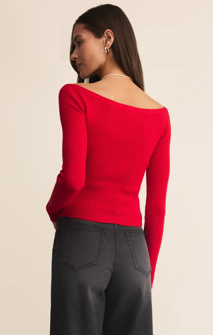 JOVY OFF SHOULDER SWEATER