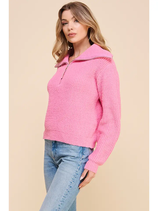 HALF ZIP PULLOVER
