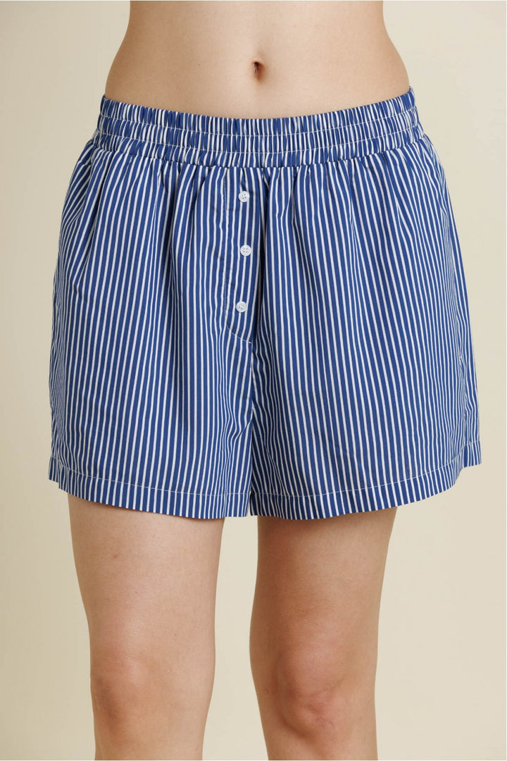 STRIPED BOXER SHORTS