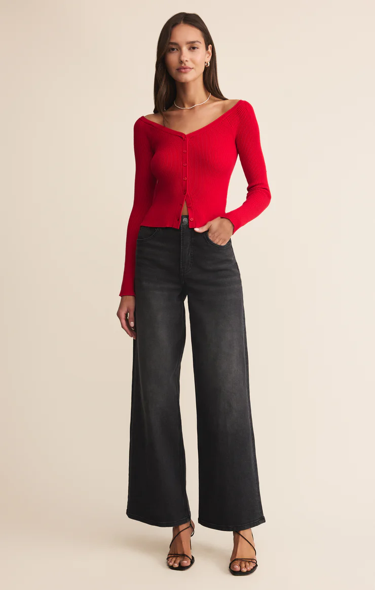 JOVY OFF SHOULDER SWEATER