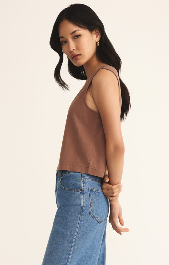 SLOANE V-NECK TOP