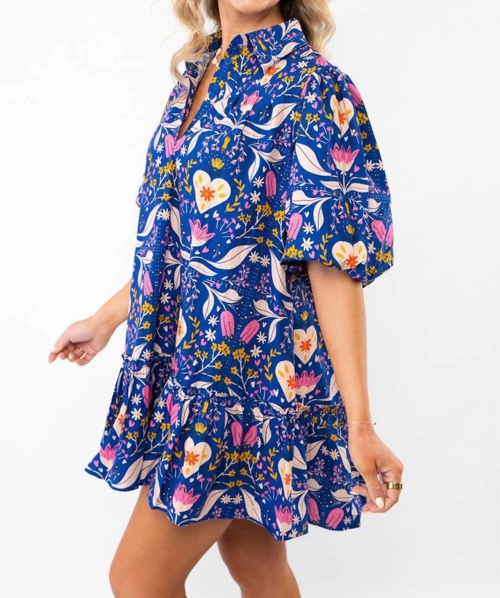 FOLK LOVE MINI DRESS