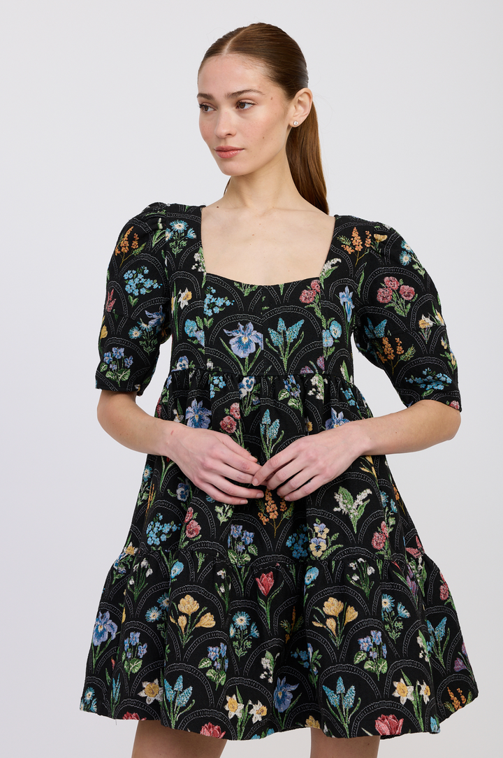 DAPHNE TRAPEZE MINI DRESS