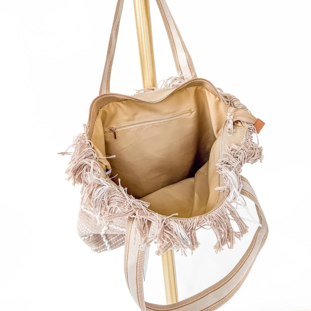FAE FRINGE TOTE BAG